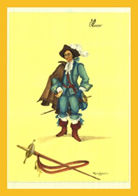 Flavio, maschera commedia arte