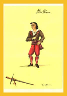 Meo Patacca. maschera commedia arte