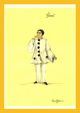 Pierrot, maschera commedia arte
