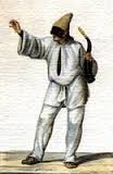 Polichinelle, maschera commedia arte