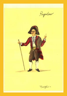 Rugantino, maschera commedia arte