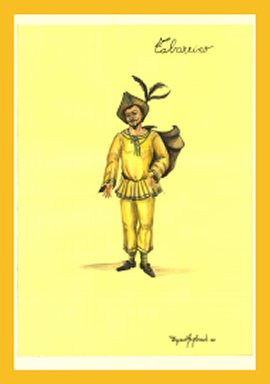 Tabarrino, maschera commedia arte