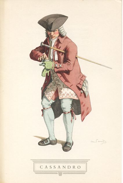 Cassandro, maschera commedia arte