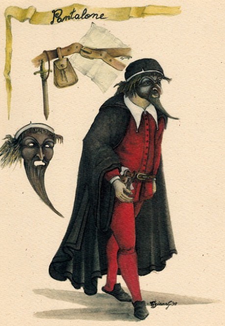 Pantalone, maschera commedia arte