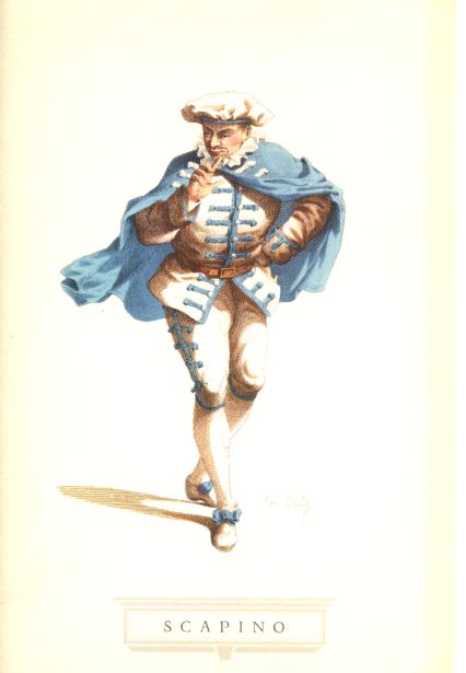 Scapino, maschera commedia arte