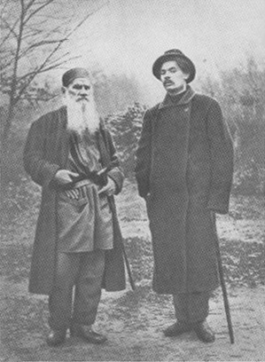 Gorkij e Tolstoi