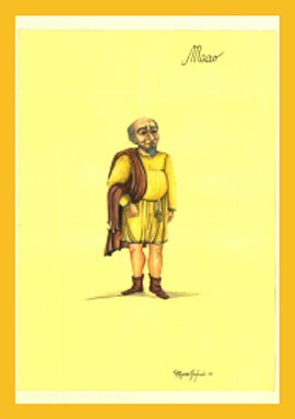 Macco, maschera commedia arte
