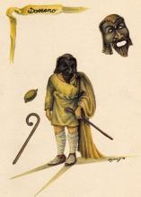 Dosseno, maschera commedia arte
