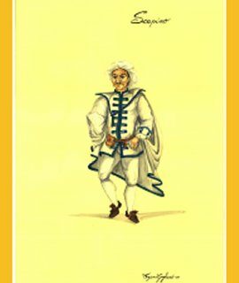 Scapino maschera commedia arte