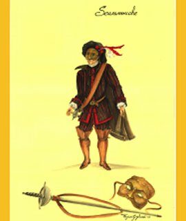 Scaramouche - Scaramuccia maschera commedia arte