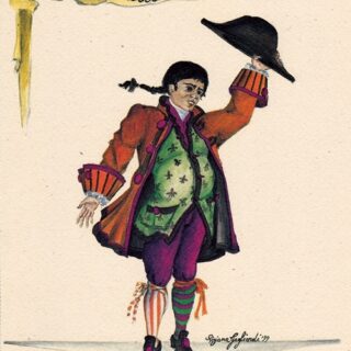 Stenterello Maschera commedia arte