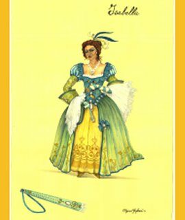 Isabella maschera commedia arte