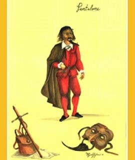 Pantalone maschera commedia arte