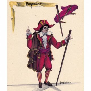 Rugantino maschera commedia arte