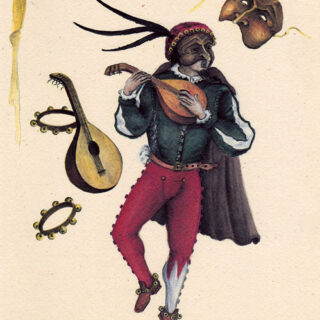 Coviello maschera commedia arte