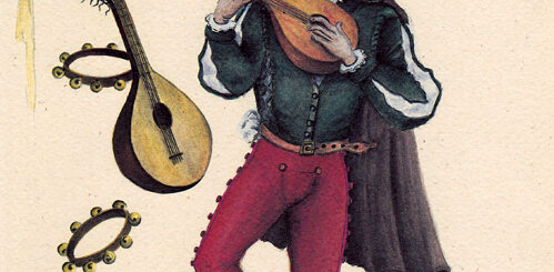 Coviello maschera commedia arte
