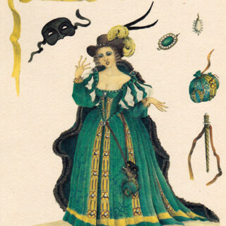 Flaminia maschera commedia arte