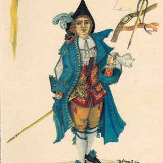 Flavio maschera commedia arte