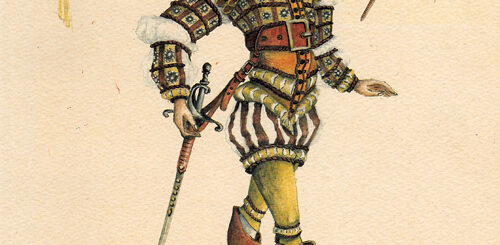 Leandro maschera commedia arte