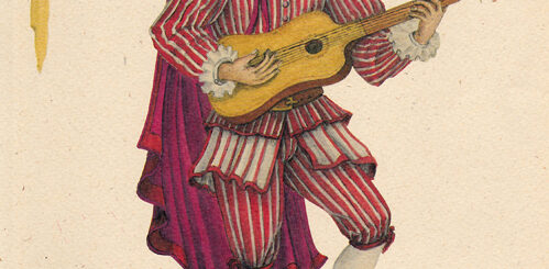 Mezzettino Maschera commedia arte