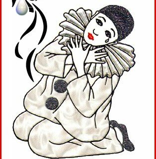 Pierrot maschera commedia arte