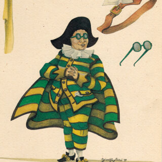 Tartaglia maschera commedia arte