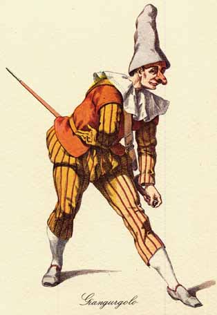 Giangurgolo: maschera commedia dell'arte